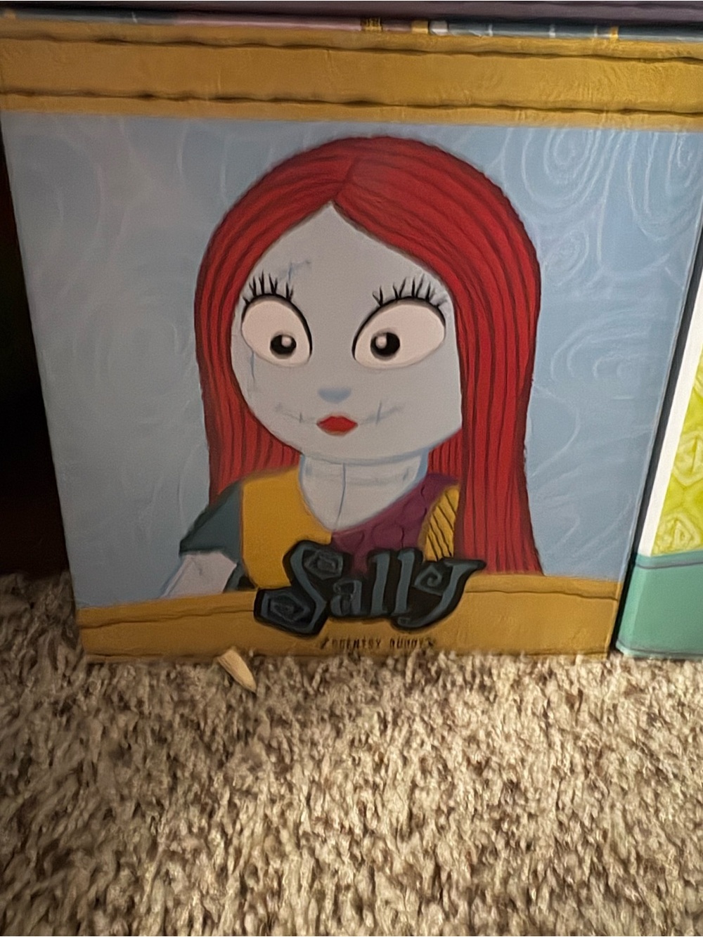 Red-Haired Sally Wall Art Print - Home Art